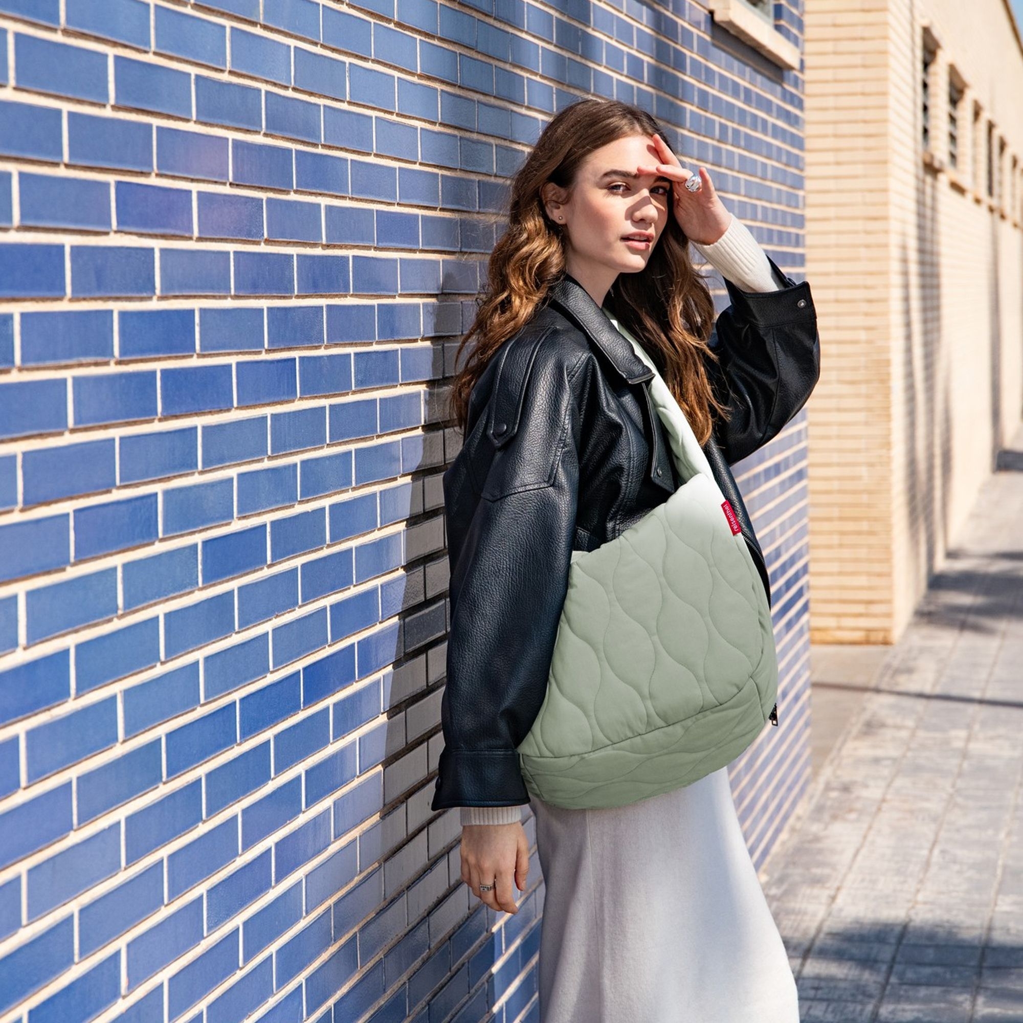 reisenthel - moonbag - puffer iced matcha
