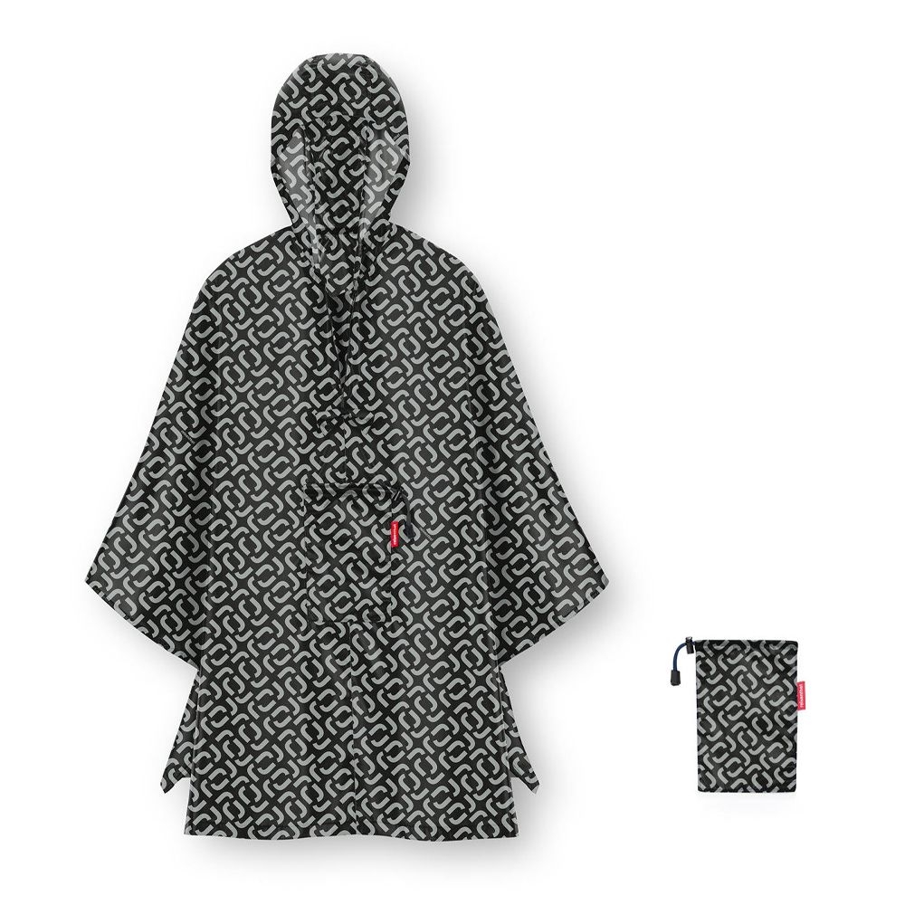 reisenthel - mini maxi poncho - signature black