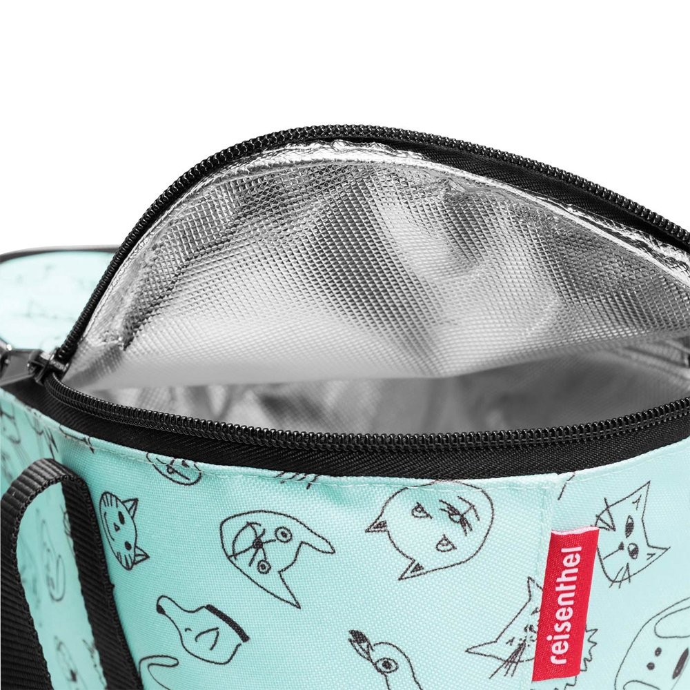 reisenthel - coolerbag XS - cats and dogs mint