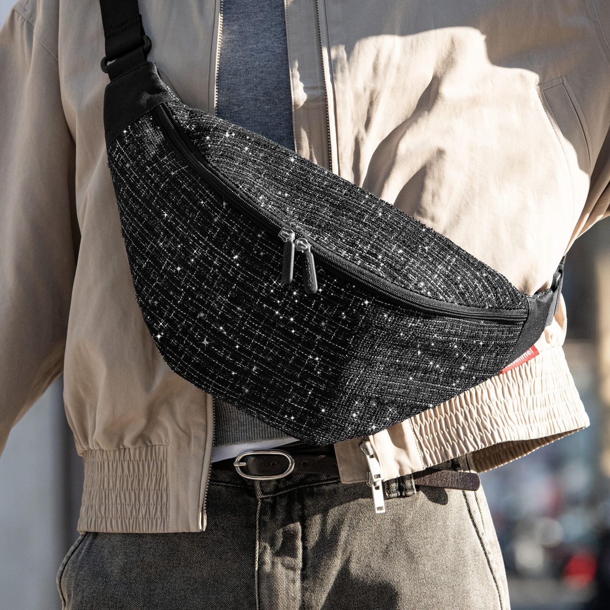 reisenthel - city beltbag - boucle black