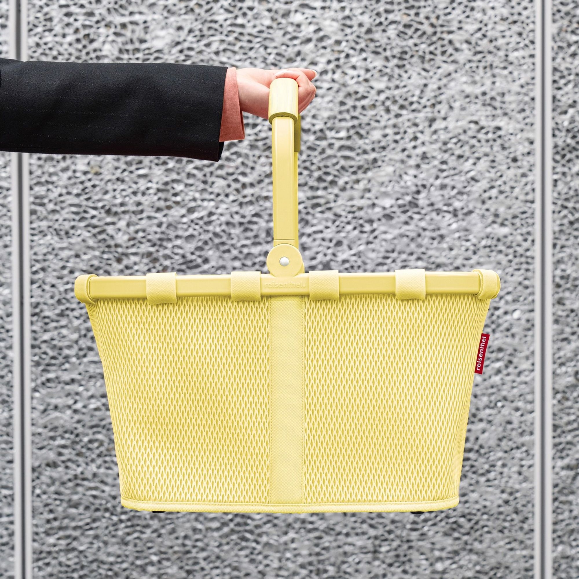 reisenthel - carrybag - frame mesh lemon